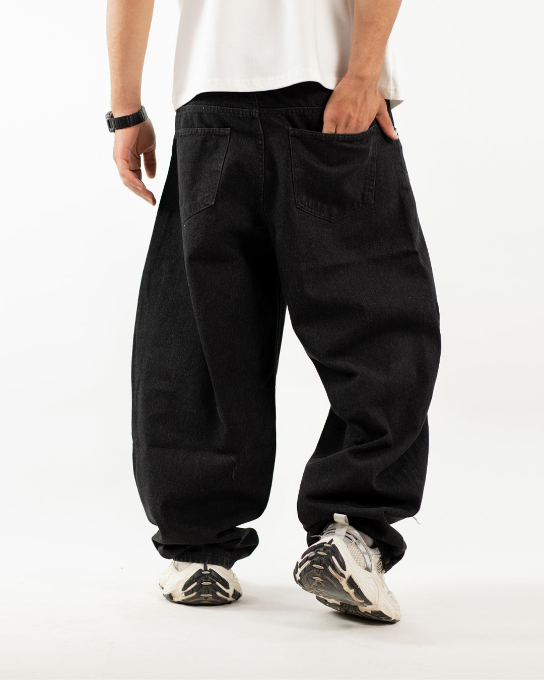 Essential Wide Denim - Black