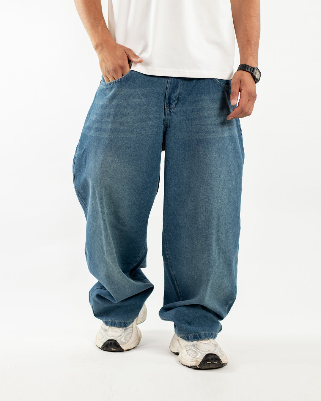 Essential Wide Denim - Blue