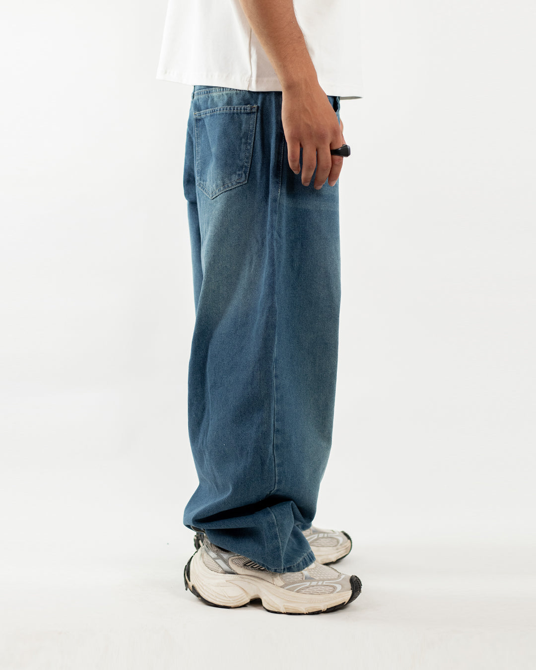 Essential Wide Denim - Blue