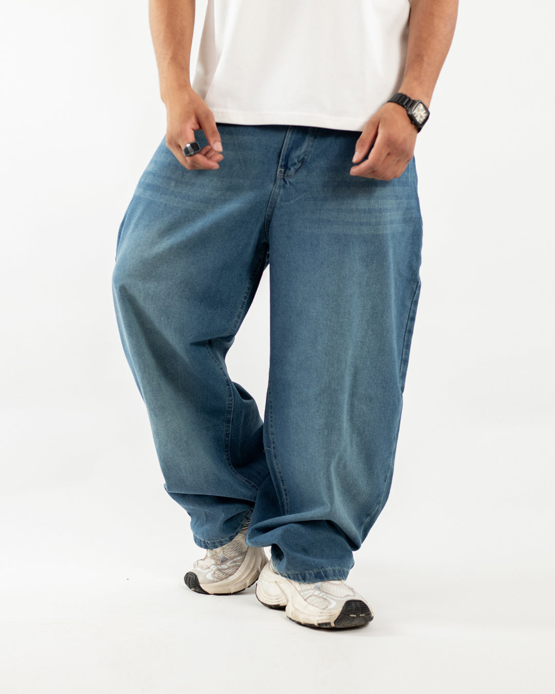 Essential Wide Denim - Blue