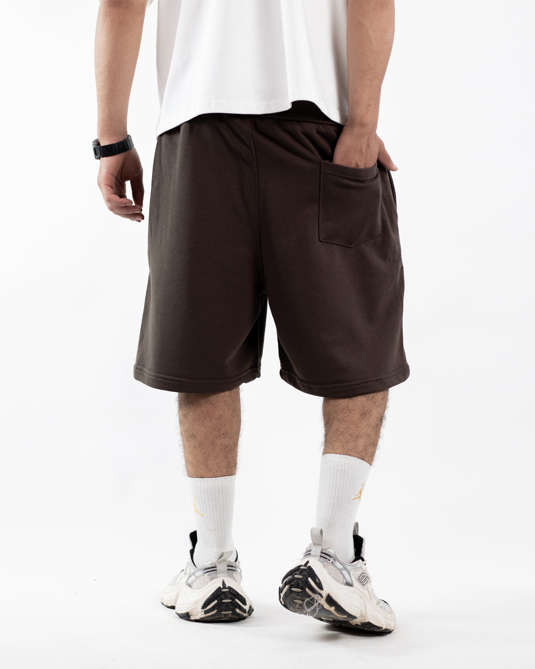Essential Relaxed Shorts - Brown
