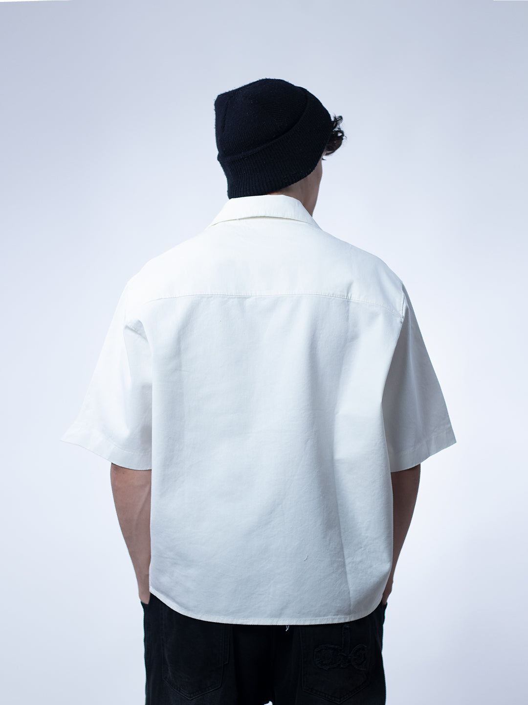 Core Boxy Shirt – Cloud White