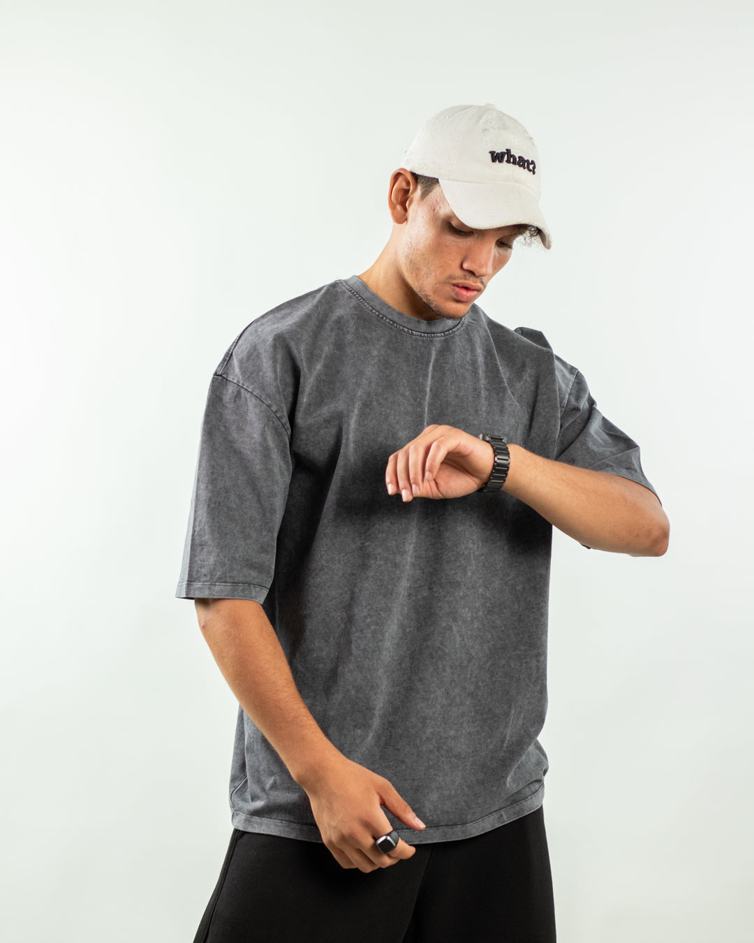 Oversized Tee – Mid Washed