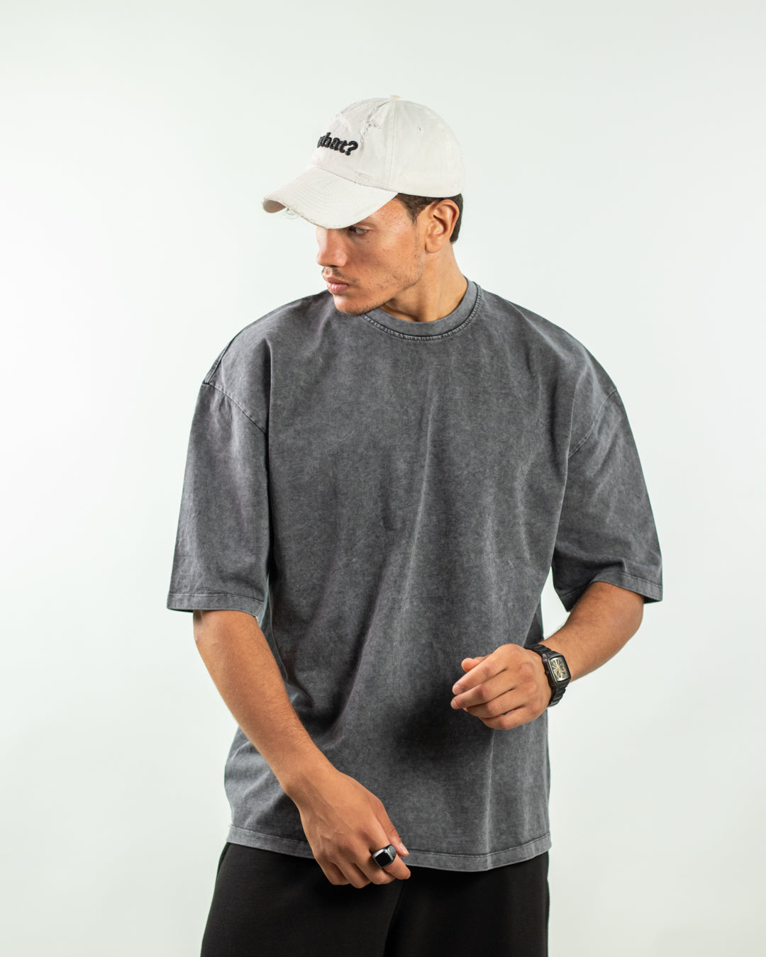 Oversized Tee – Mid Washed
