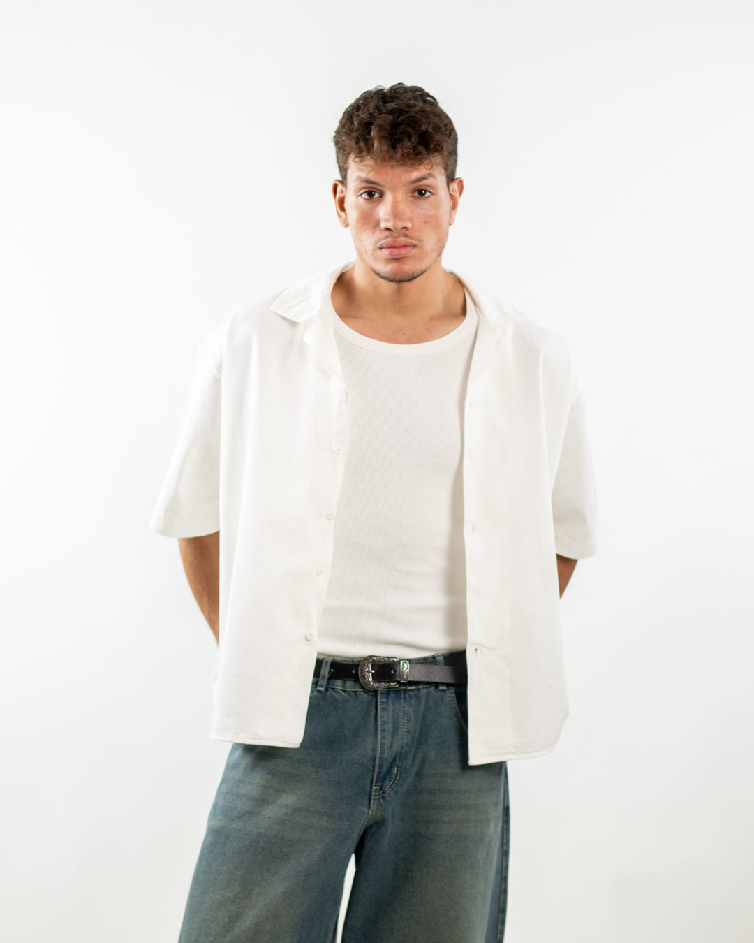 Core Boxy Shirt – Off White