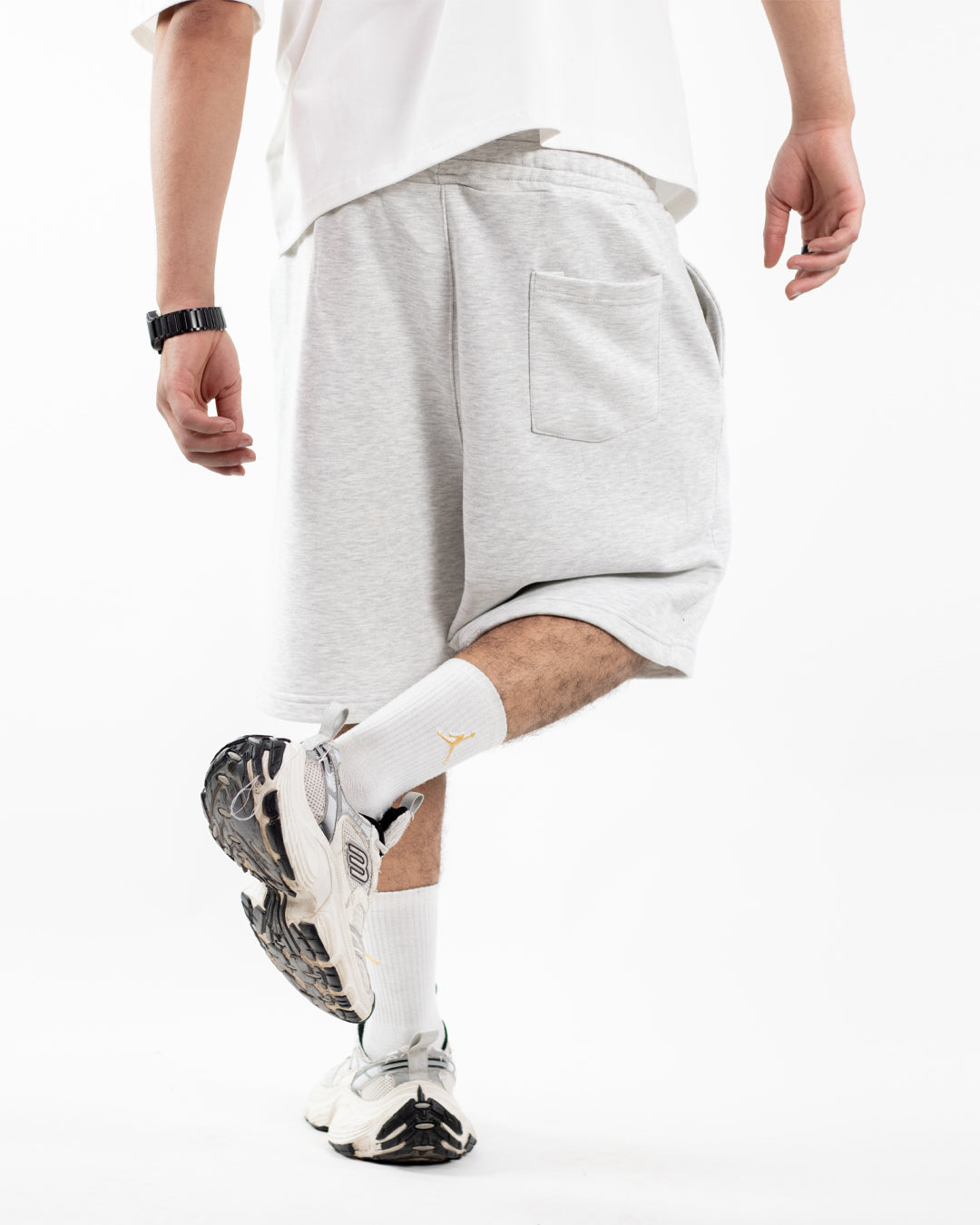 Essential Relaxed Shorts - Gray