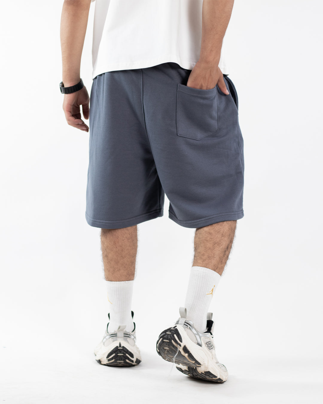 Essential Relaxed Shorts - Iron gray