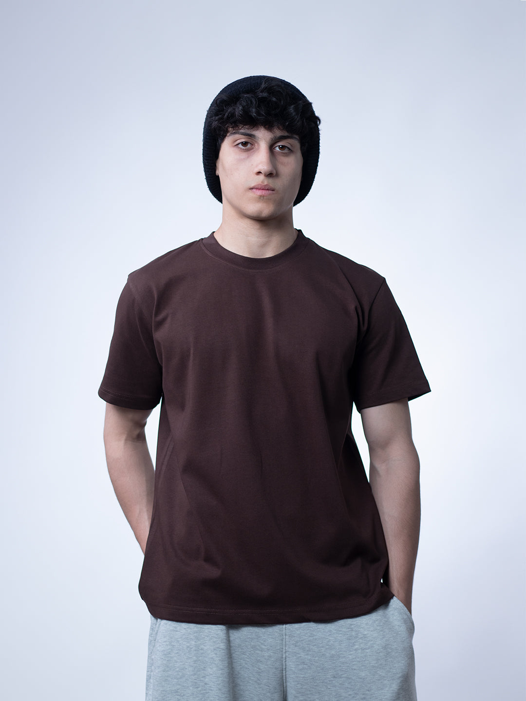 Regular Tee – Brown