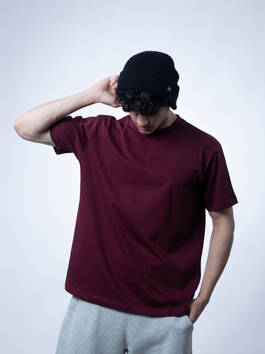Regular Tee – Burgundy