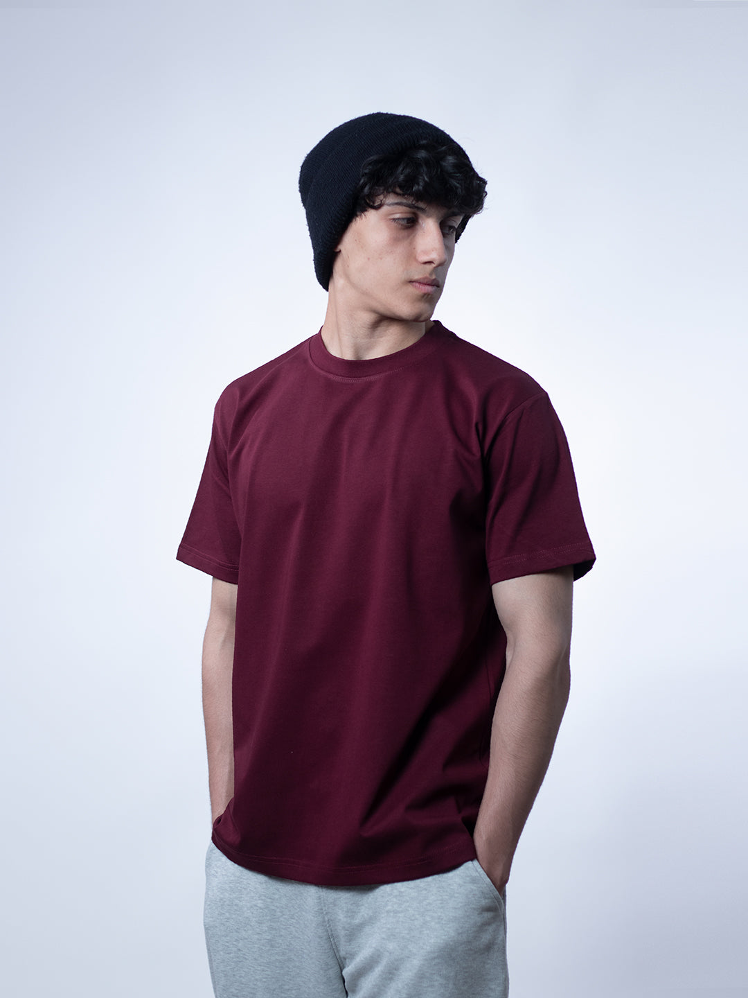 Regular Tee – Burgundy