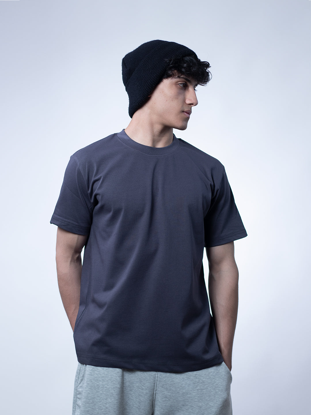 Regular Tee – Steel Blue
