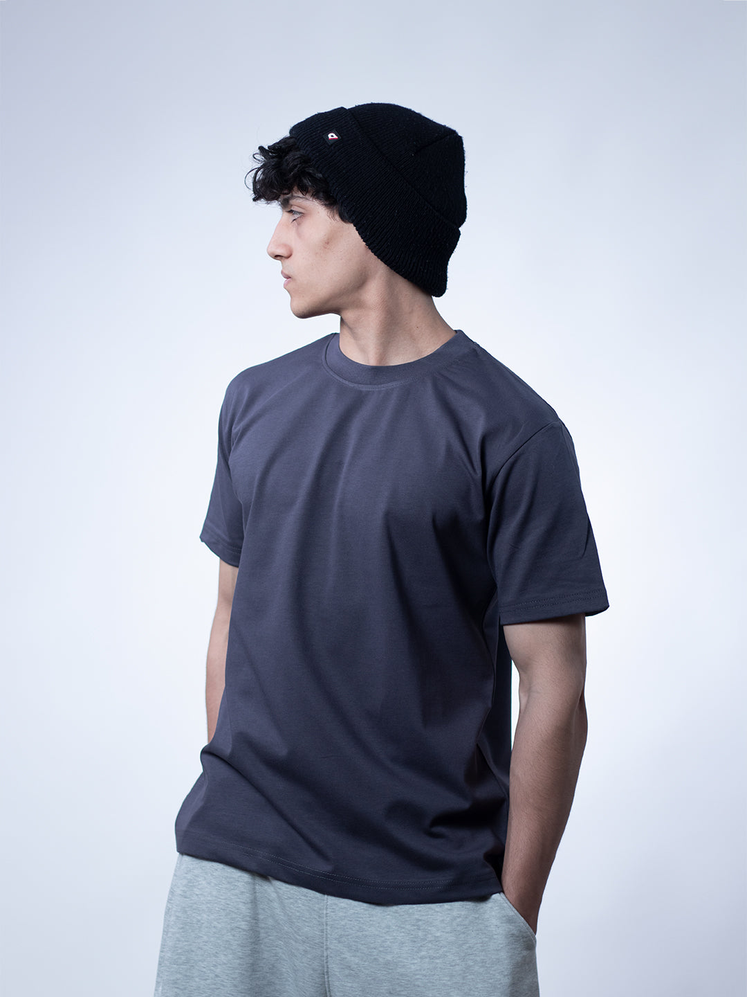 Regular Tee – Steel Blue