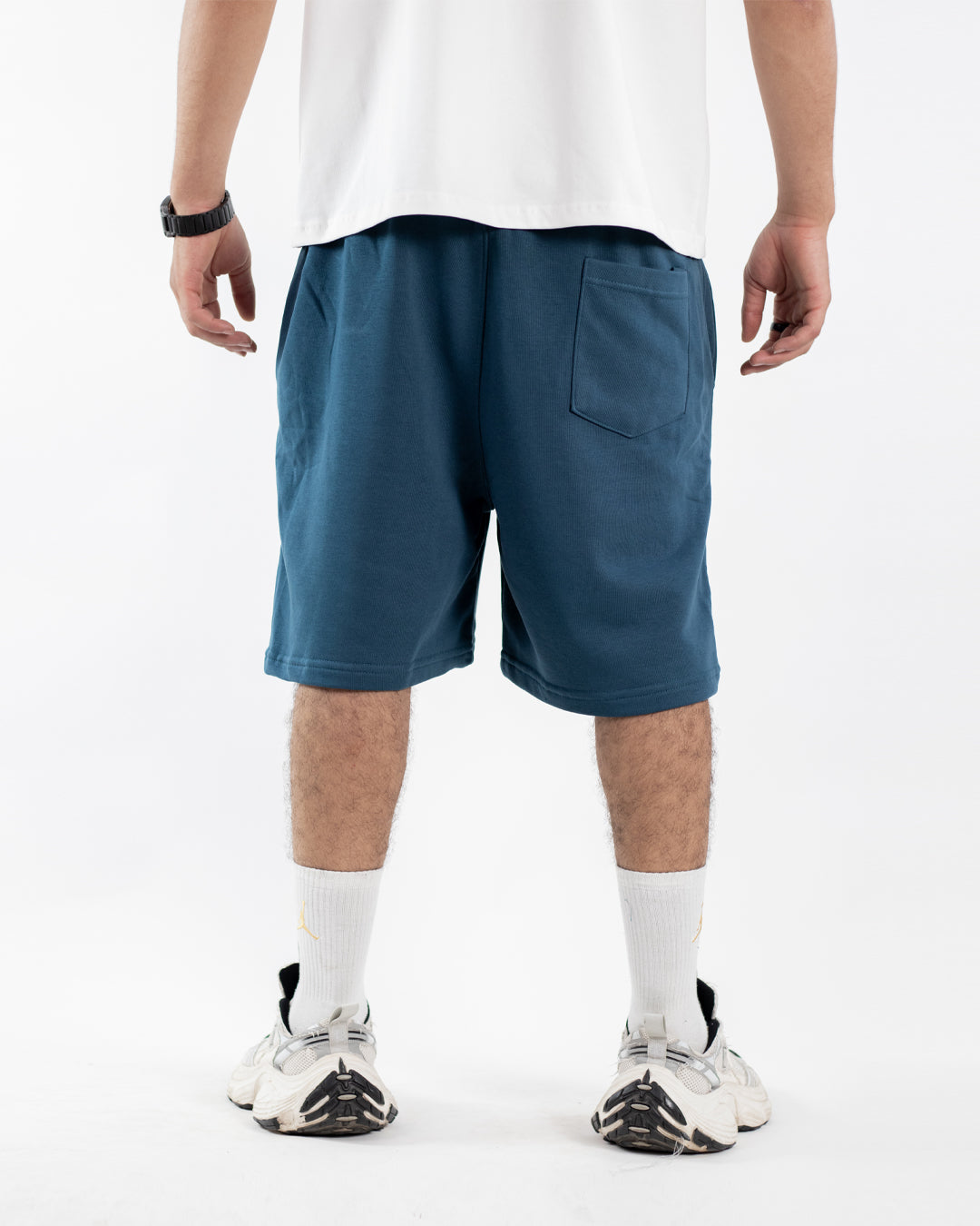Essential Relaxed Shorts - Teal Blue